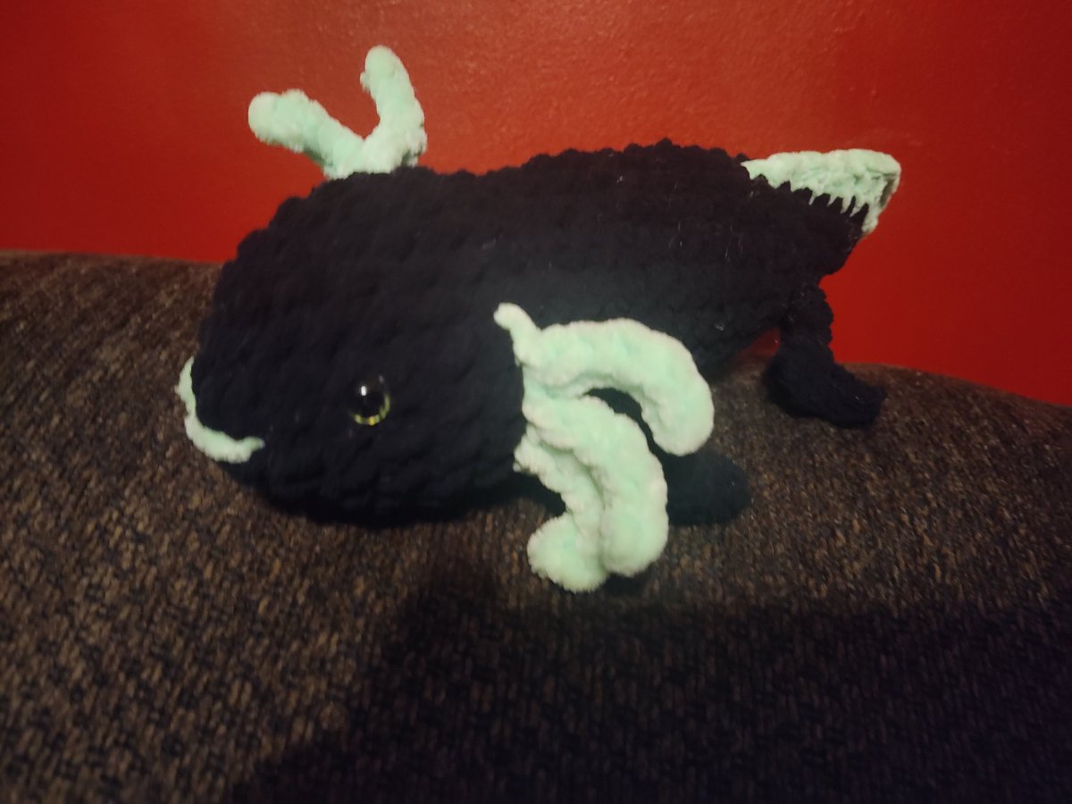 Check out these Axolotls my wife made!