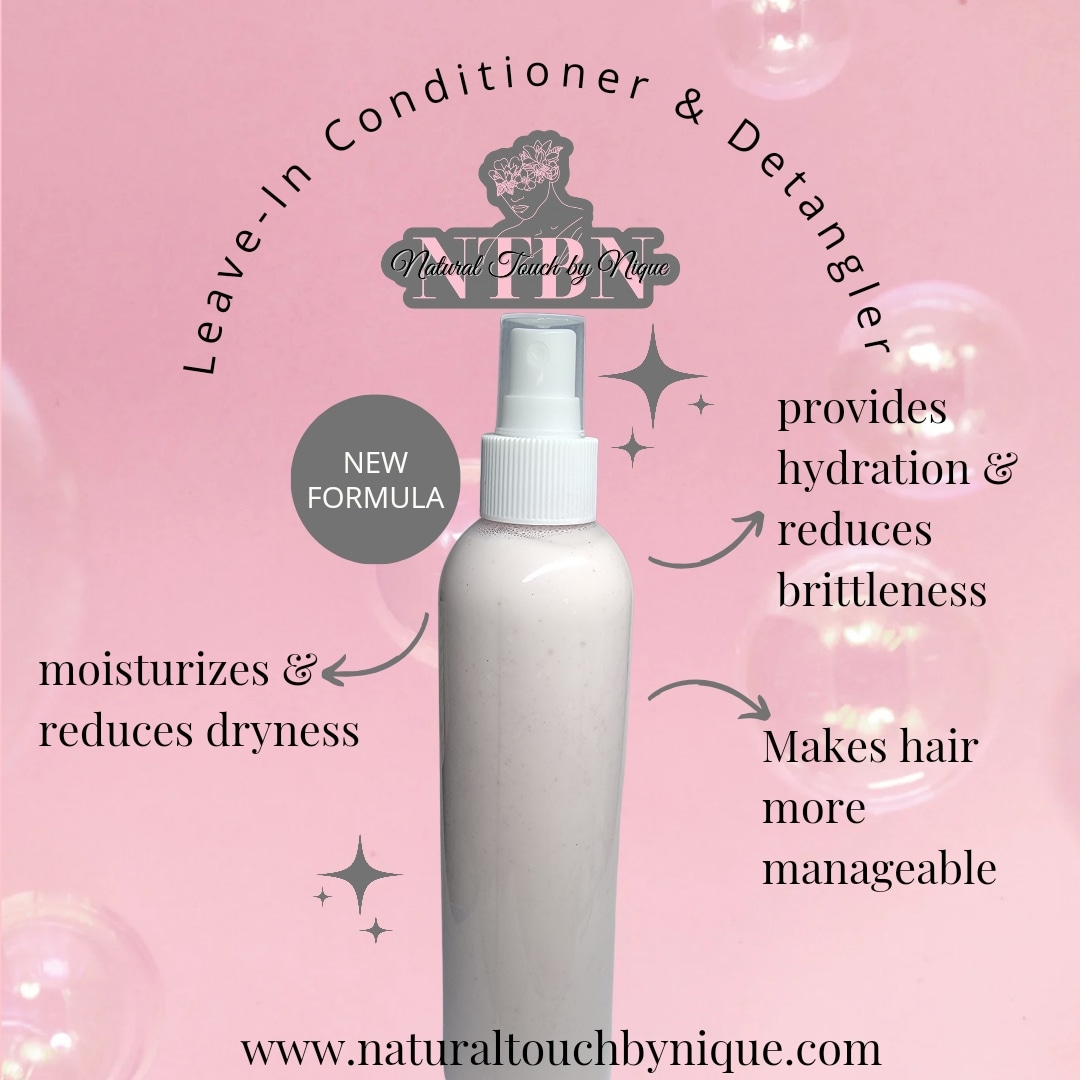 My Hibiscus leave-in conditioner and detangler have been reformulated but still have the same great benefits!
#naturaltouchbynique #leaveinconditioner #detangler #naturalhaircare #healthyhair #hairgoals #haircareroutine