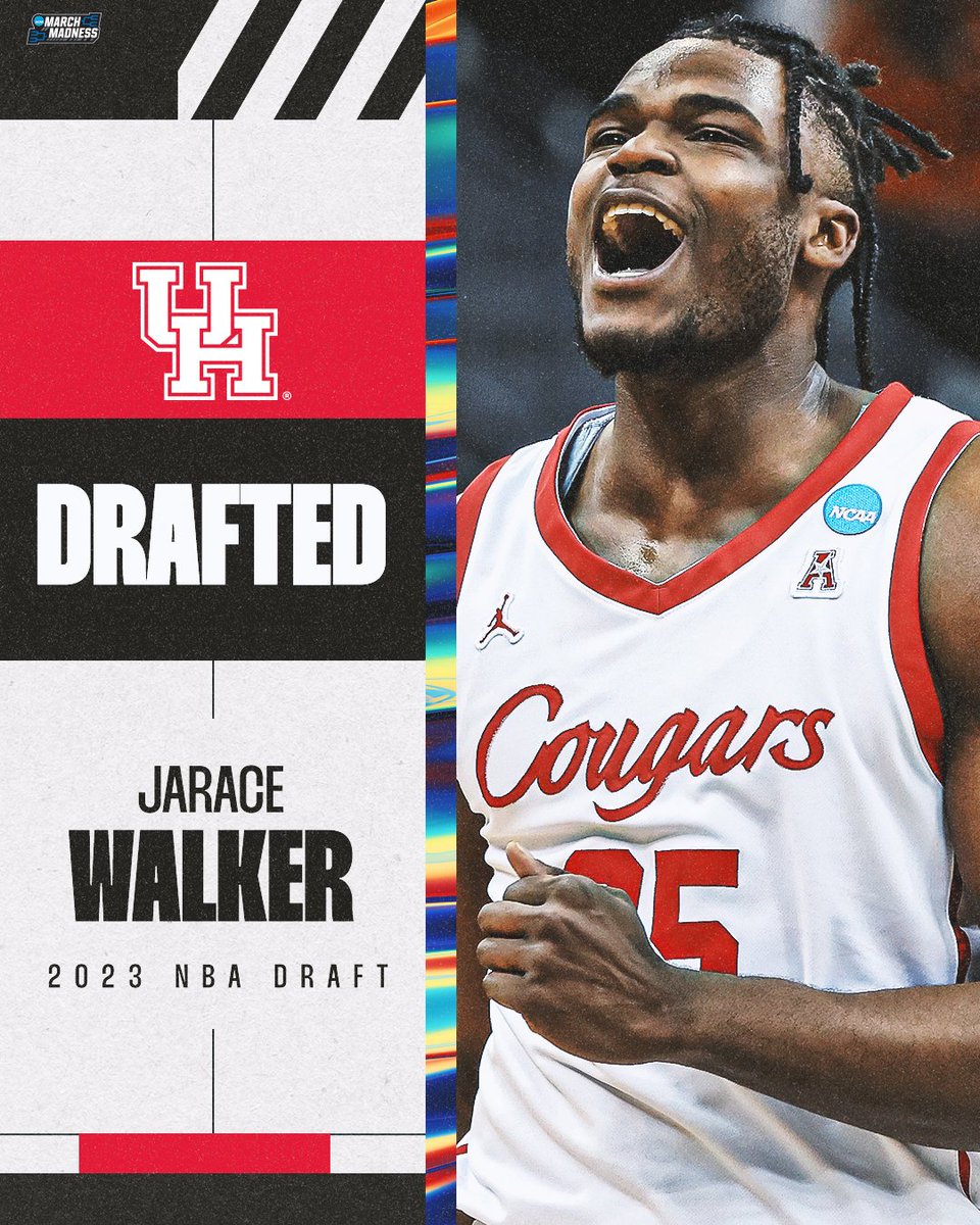 Welcome to the NBA, Jarace Walker!

The former Cougar is selected at No. 8 overall 💪 #NBADraft