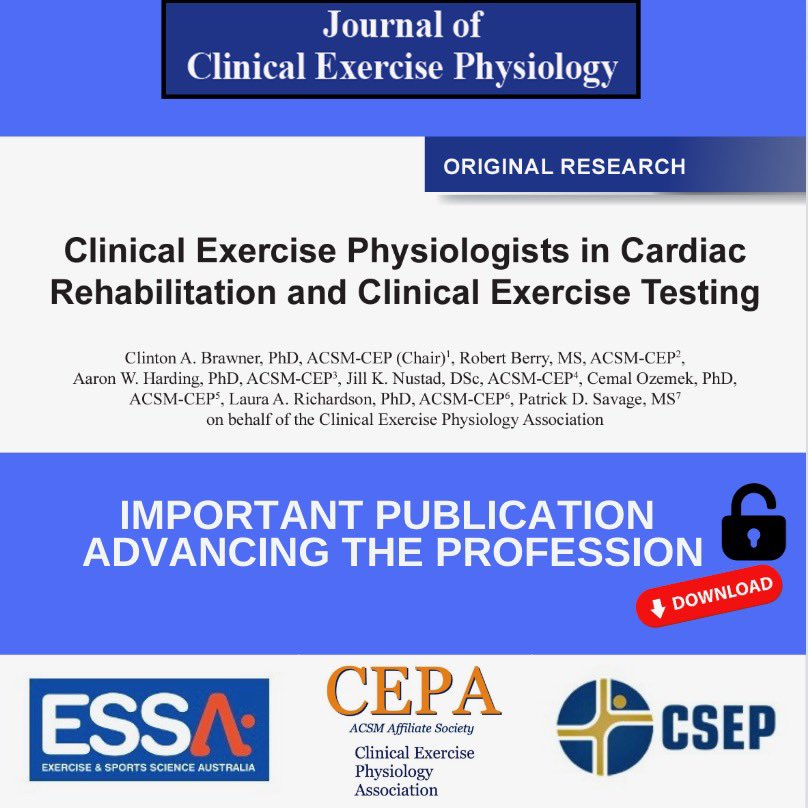 New publication highlighting the integral role CEPs contribute to multidisciplinary teams. Open access doi.org/10.31189/2165-… @AACVPR @ACSMNews @American_Heart