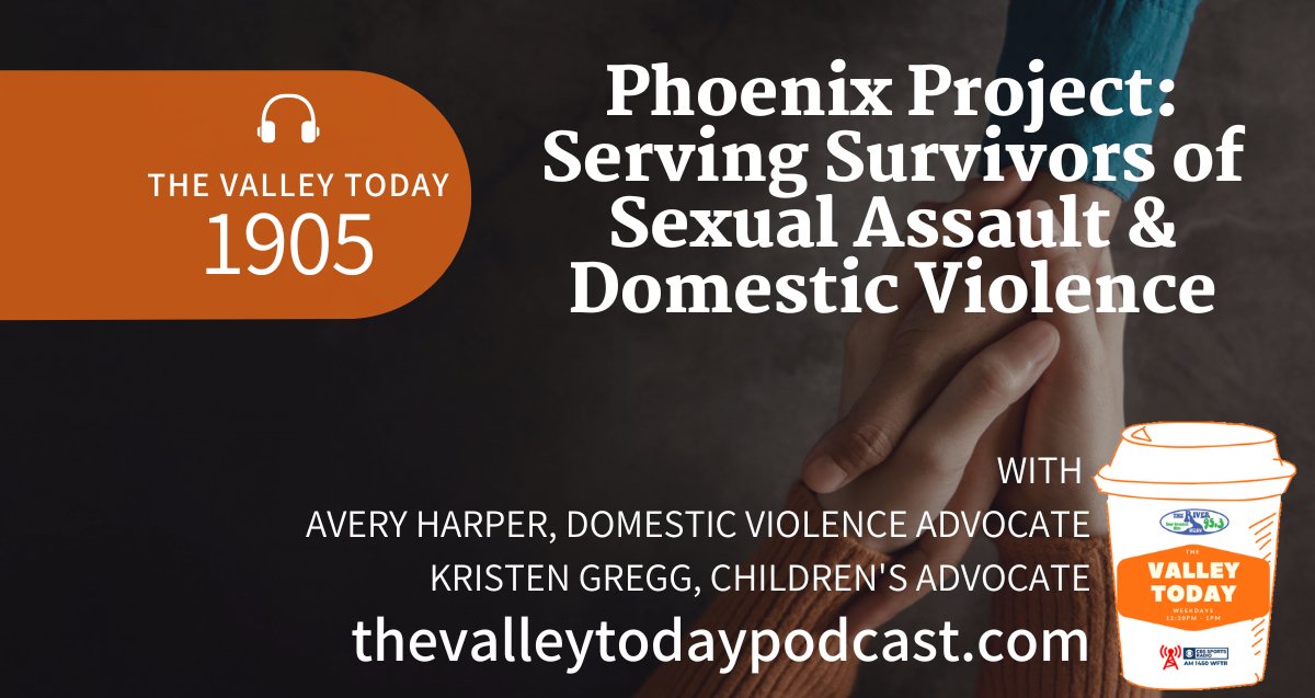 ICYMI on #TheValleyToday yesterday - Janet talked with Avery Harper, a domestic violence advocate, and Kristen Gregg, a children's advocate, from #PhoenixProjectFrontRoyal about their programs &amp; wide range of services they offer. You can listen here: bit.ly/3qU2vKl