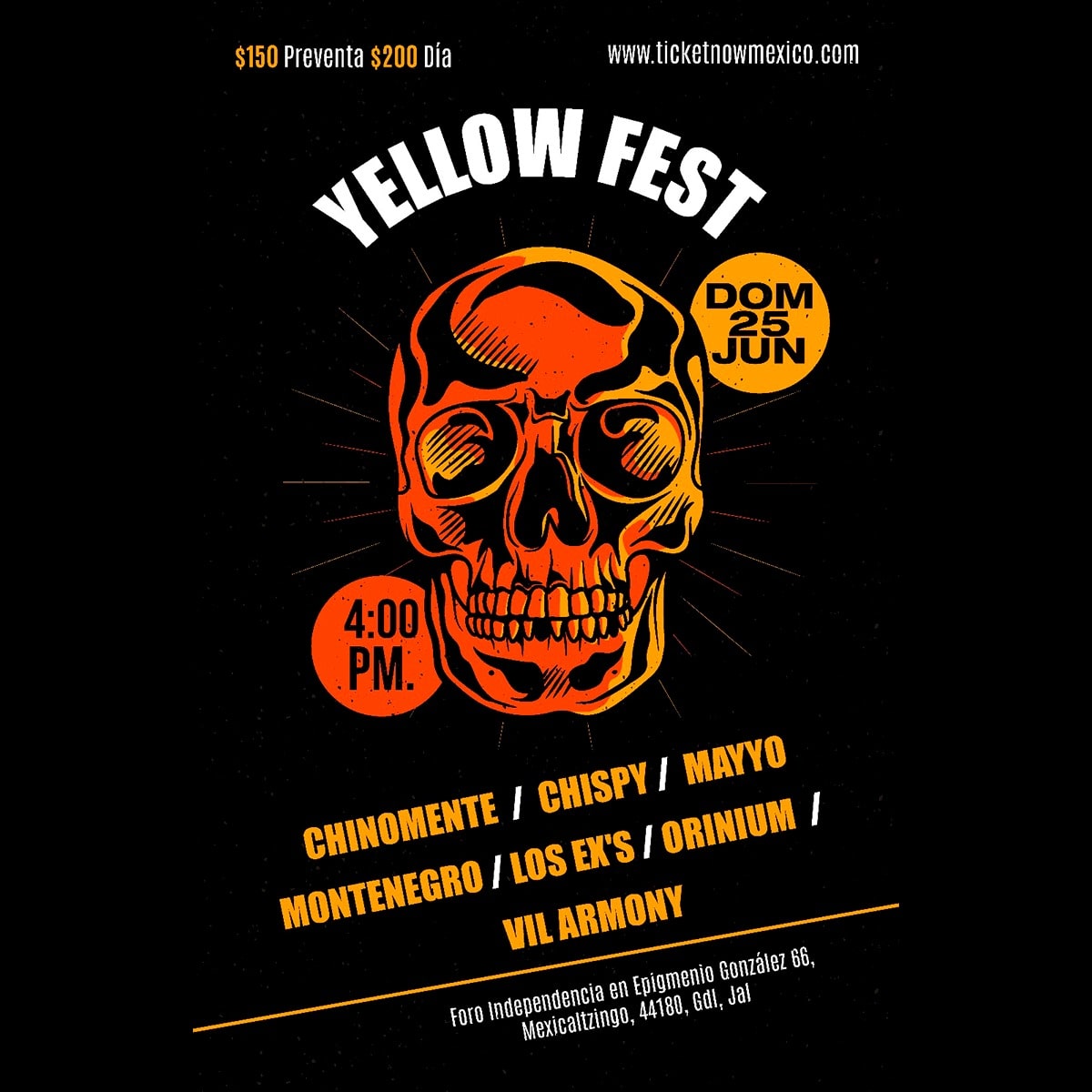 ludikagdl's tweet photo. GANA 4 PASES DOBLES para asistir al #YellowFest este domingo 25 de Junio en el @foindependencia.
Haz la siguiente dinámica y participa.
- Da like y RT a este tweet.
- En un comentario dinos tu nombre completo.
Las primeras 4 personas en hacerlo se ganan su pase doble. https://t.co/RWj3eMPRZn