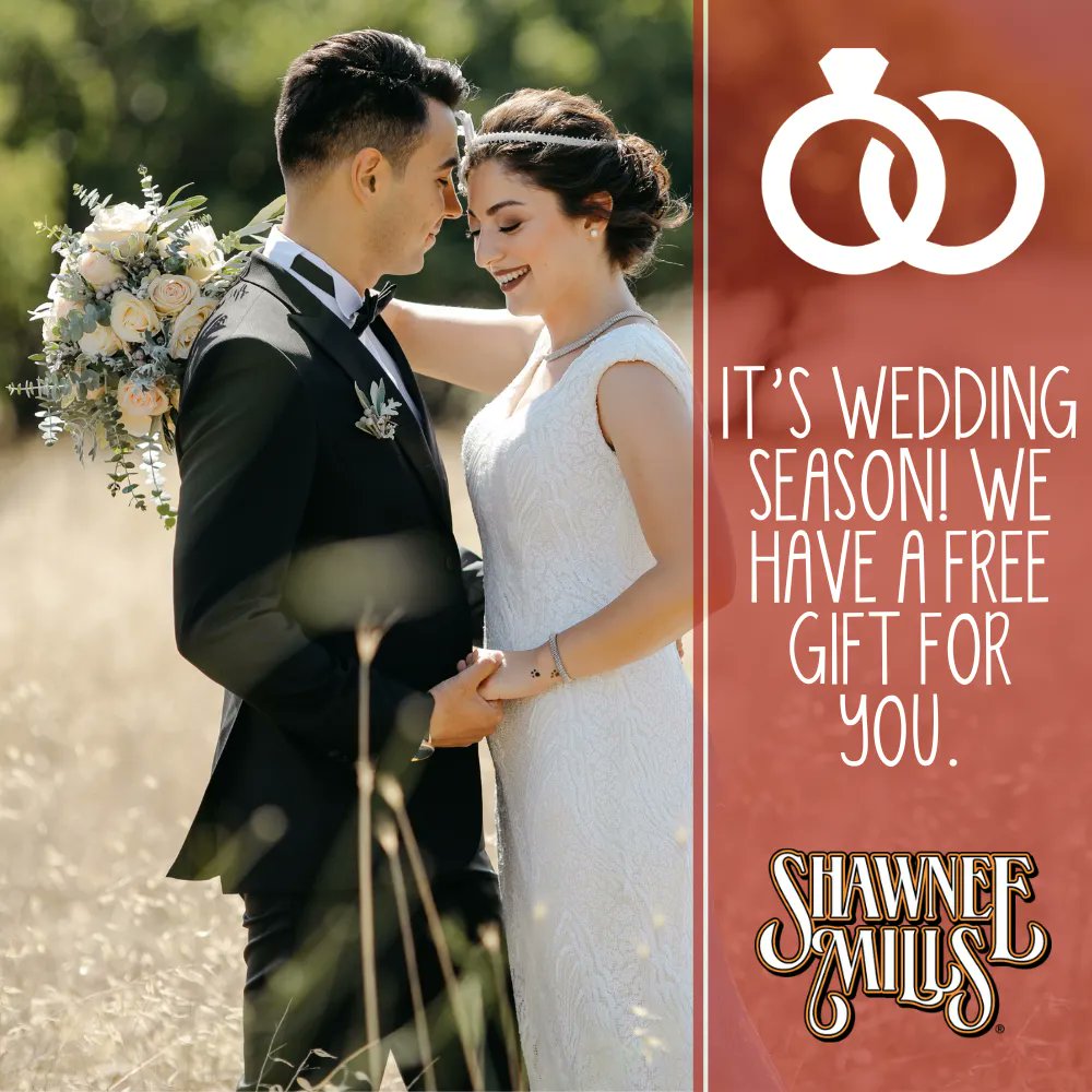 🫳 RT POST:  Shawnee Milling is giving a FREE gift box to all new 2023 married couples in Oklahoma.👰 Here's the link where they can get their free gift: buff.ly/3M3N8Uu 
  #weddingplanning #weddingideas #weddings #oklahoma #brides #bridalgift #weddinggiftidea