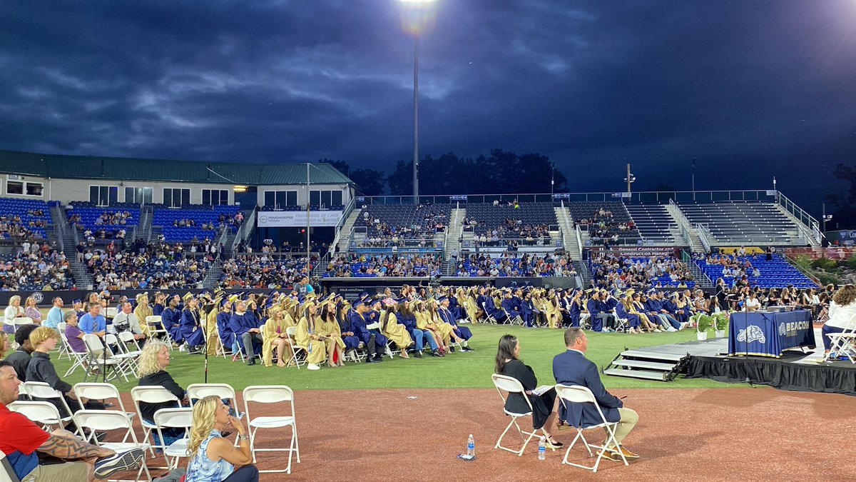 Graduation night- congrats to all!!@BeaconCityHS