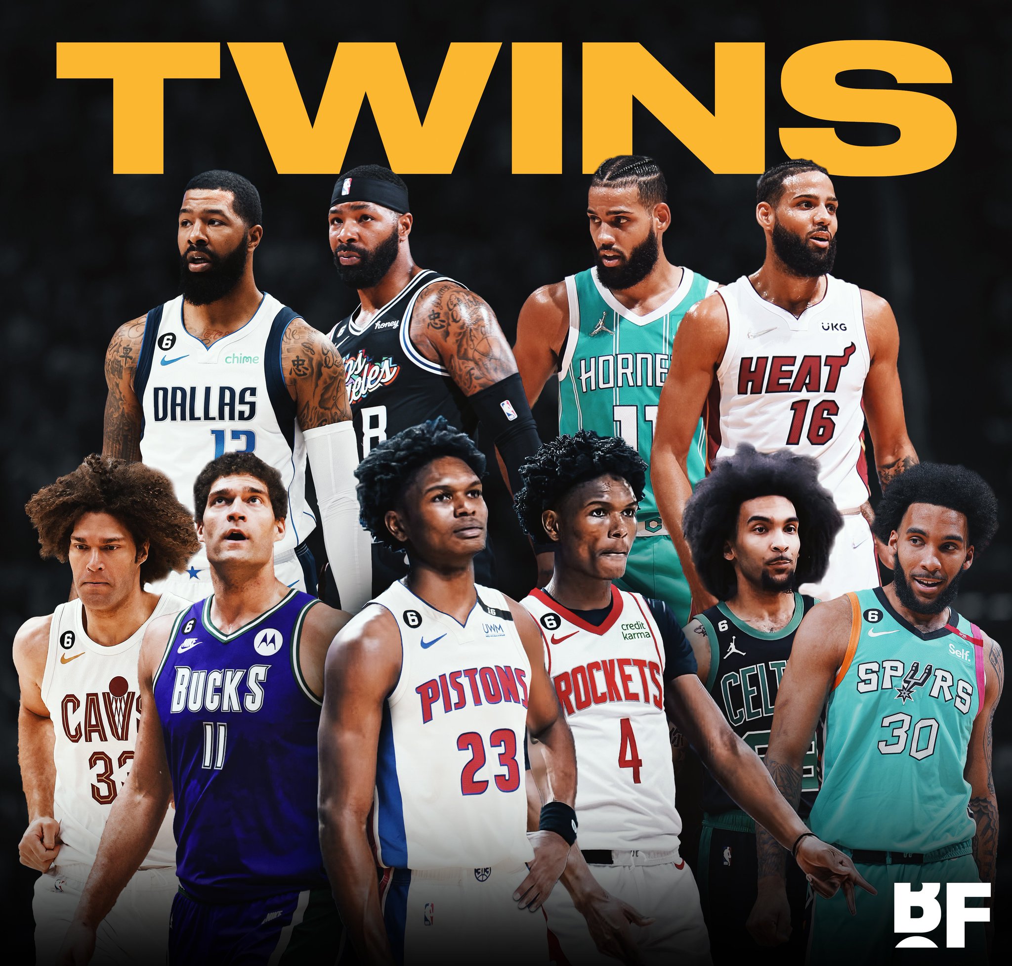 Basketball Forever on Twitter "The Thompson twins are the 5th pair of