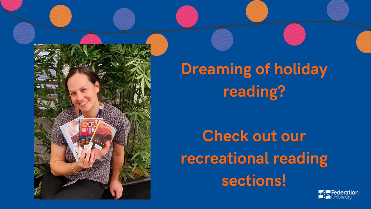 Have you checked out our recreational reading collections?
#booklovers #holidayreading