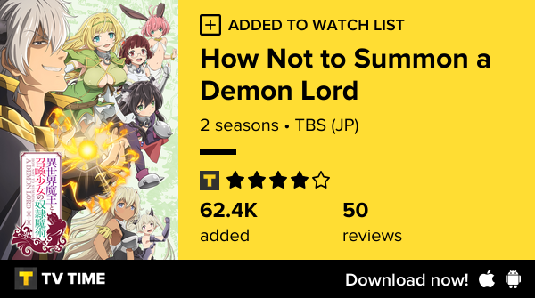 MUFC_S86's tweet photo. I've just started following How Not to Summon a Demon Lord https://t.co/h79DfoZyOt #tvtime https://t.co/k3LdmrqqmL