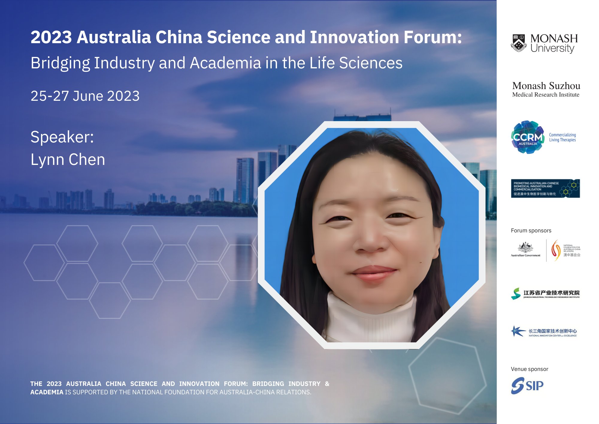 CCRM_au on Twitter Mrs. Lynn Chen, General Manager of