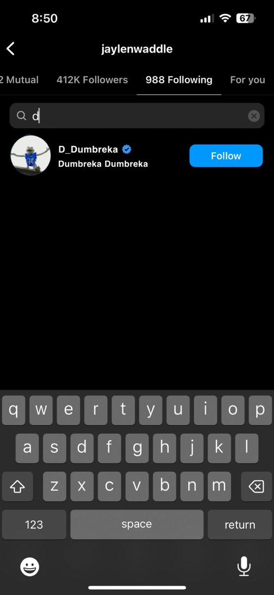NoigelTradeRmz's tweet photo. In a wild turn of events, it seems WR Jaylen Waddle is disgruntled with his current org.

A recent post on the Noigel subreddit highlights Mr. Waddle has recently followed the @DDumbreka org on the popular social media app ‘Instagram’.

Could be nothing, but when is it ever? https://t.co/u9h5wgJfaj