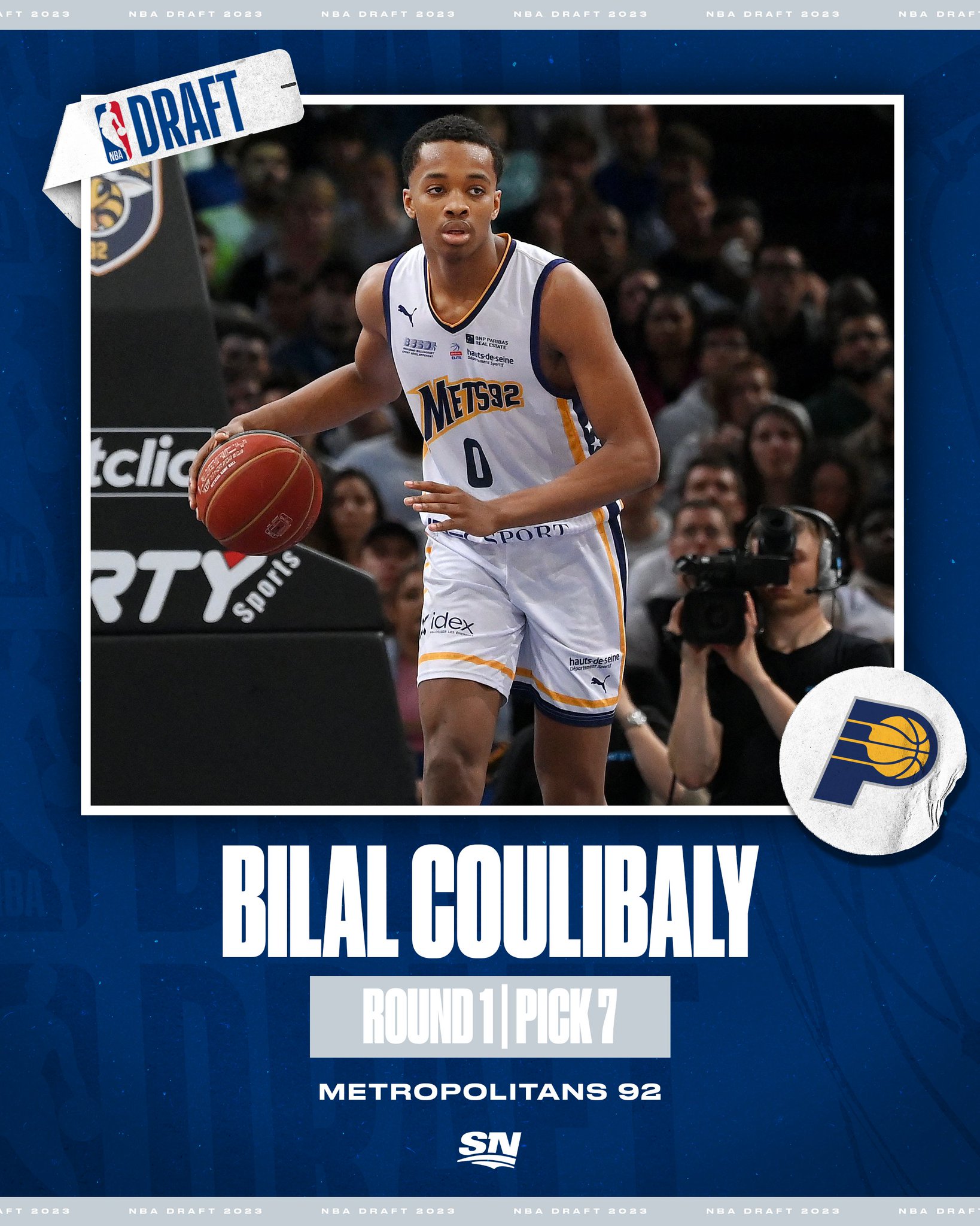 Sportsnet on Twitter: "Draft night trade! 🔁 The Indiana Pacers select