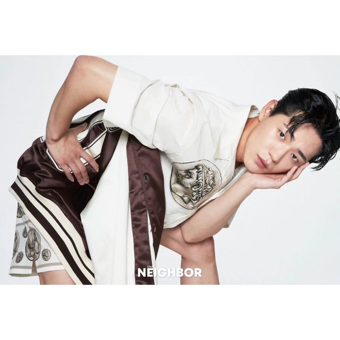 KPOP WORLD INA on Twitter: "Shin Jaeha for The Neighbor Magazine (2)"