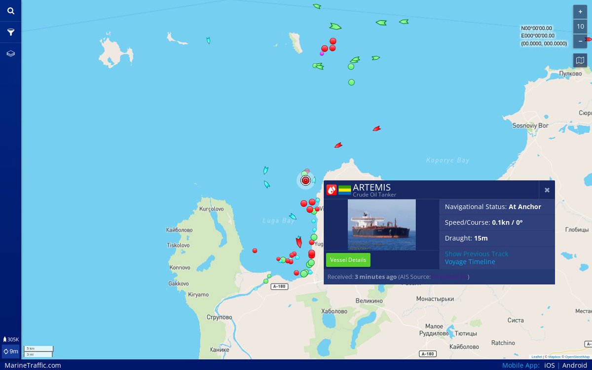 Russian Tanker Tracker tweet media