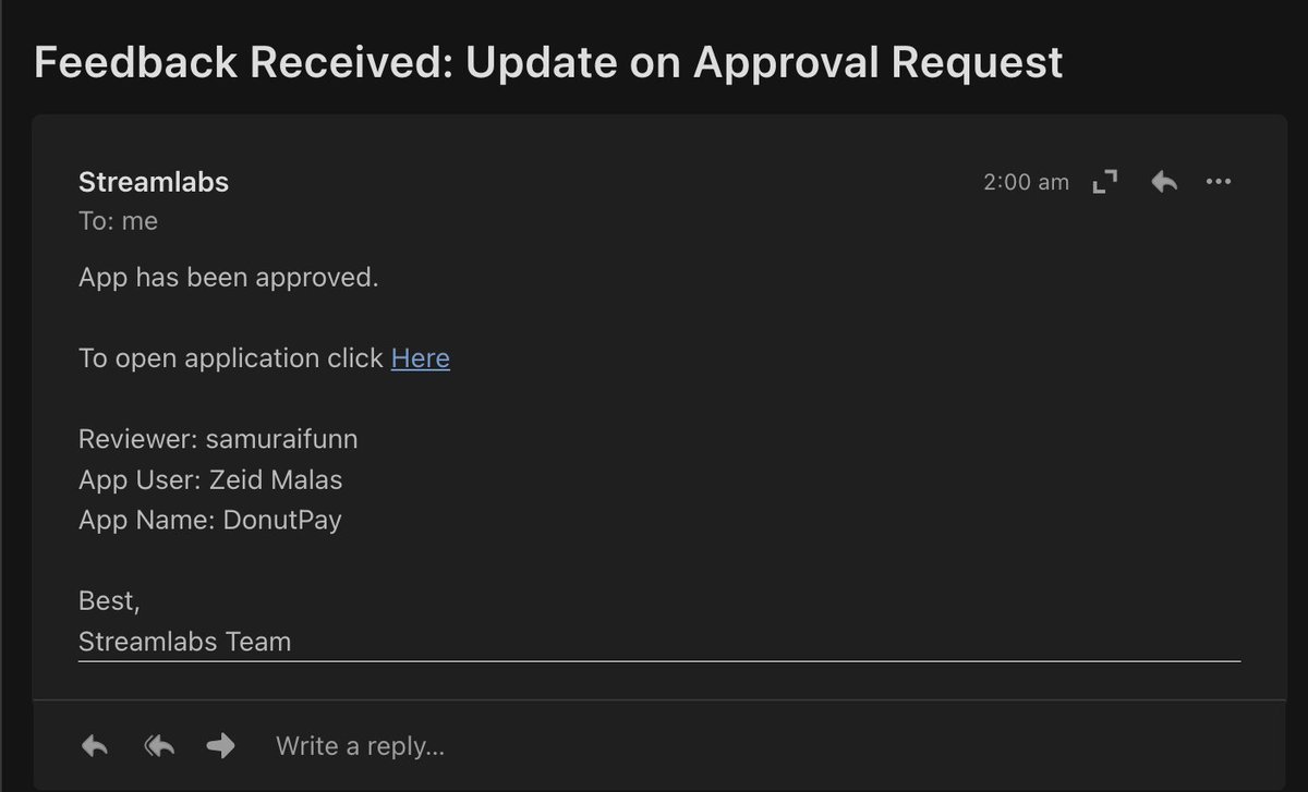 Thank you <a href="/streamlabs/">Streamlabs</a> ! 🍩