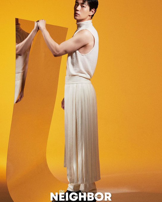 KPOP WORLD INA on Twitter: "Shin Jaeha for The Neighbor Magazine"