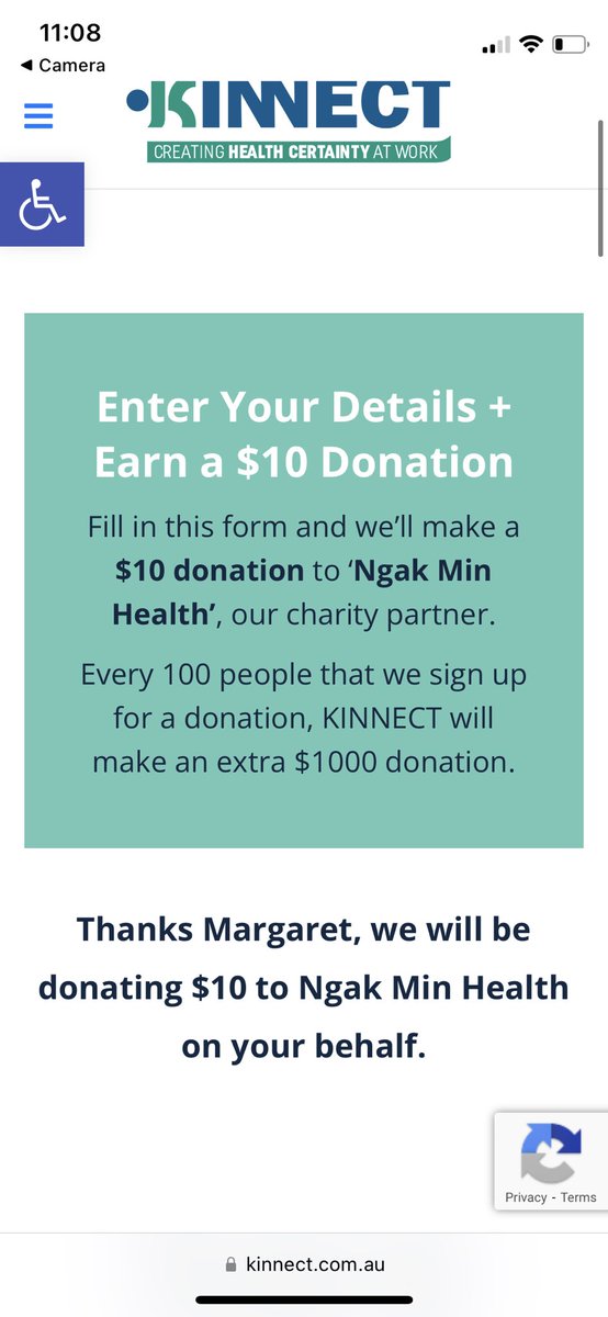 OT_Ireland's tweet image. Great initiative from #Kinnect - alternate to #marketingbump - a donation to Ngak Min for everyone who connects ! #OTAUS2023