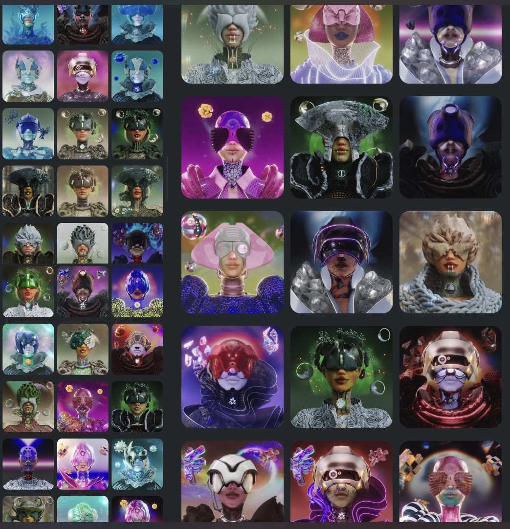 Never faded 🤘🥳🤘 @ezu_xyz or @BAYC2745 . Just reached ethereal today 50+ EZu. Set the goal and finally hit it 💪 same day I was able to scoop 13 packs of the series III @newdawnxyz trait drop  for marketplace to construct stellar  @psychedelic_nft masterpieces LFG🫠🫠🫠🫠🫠🫠