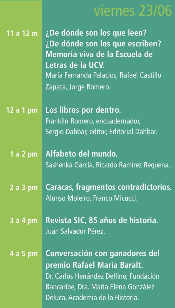 albeperez's tweet photo. Aquí, parte de la programación para mañana viernes 23, en #JardínCiudadPalabra, en  @jbotanicoccs.

Y aquí, el enlace con la programación completa: 
https://t.co/v0yrzyC1k5

¡Los esperamos! https://t.co/a3WFO24okb