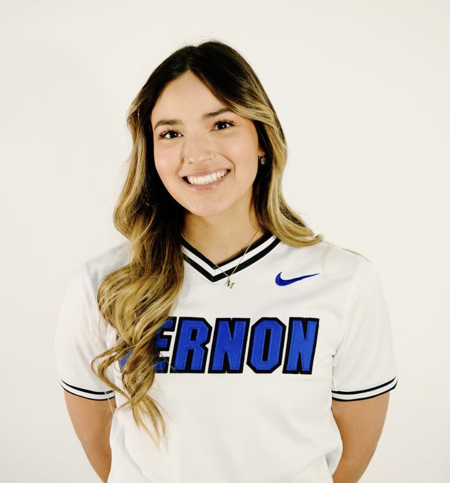 vernoncollegesb's tweet photo. Congratulations to Mia Garcia for continuing her education and softball career at Cameron University in Lawton Oklahoma. We are proud of you and your hard work. #ChapsForLife 💙 https://t.co/t1OcMVOZ4e