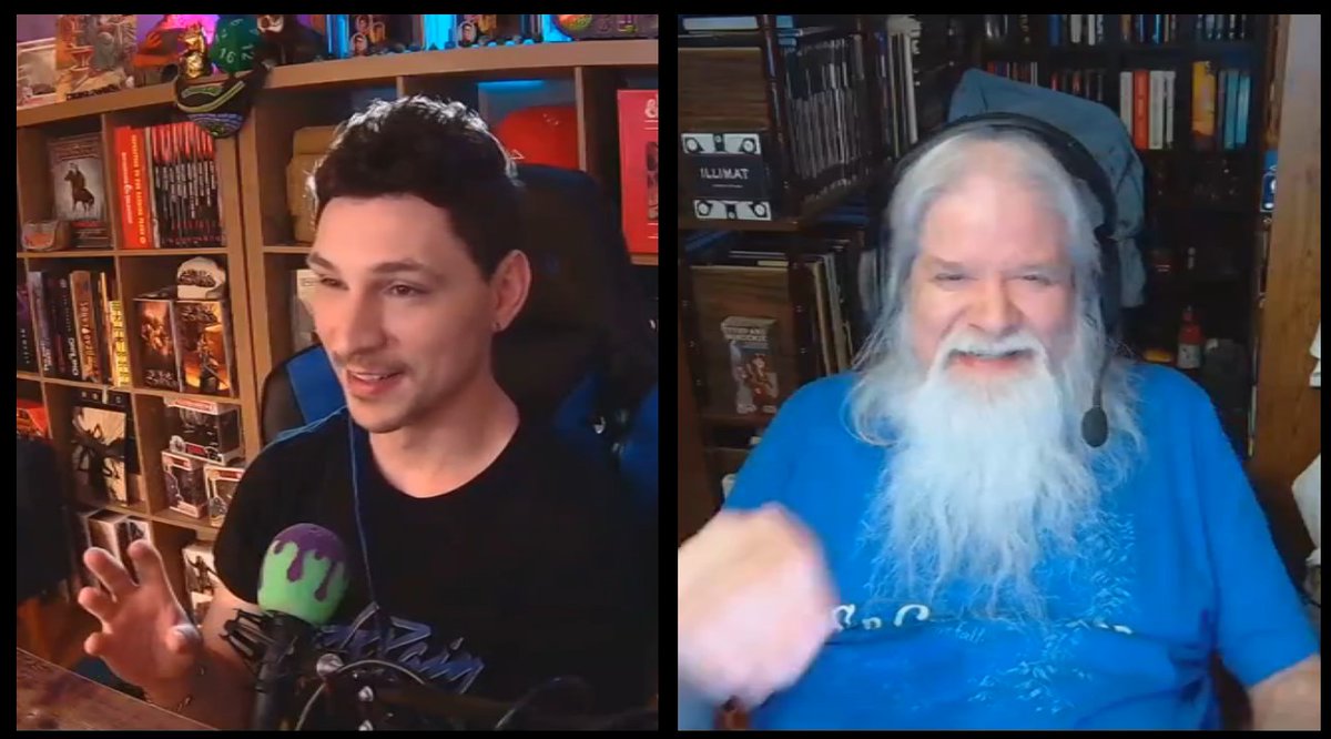 Papat0k's tweet photo. Absolutely killer recording session tonight with @TheEdVerse. We've probably got a solid hour on Queen Fee of #Cormyr.
It's a subject we've, historically, not had much info about, so it's going to be a lot of fun to share.
#dnd #forgottenrealms #realmslore https://t.co/4SmeijYLOn