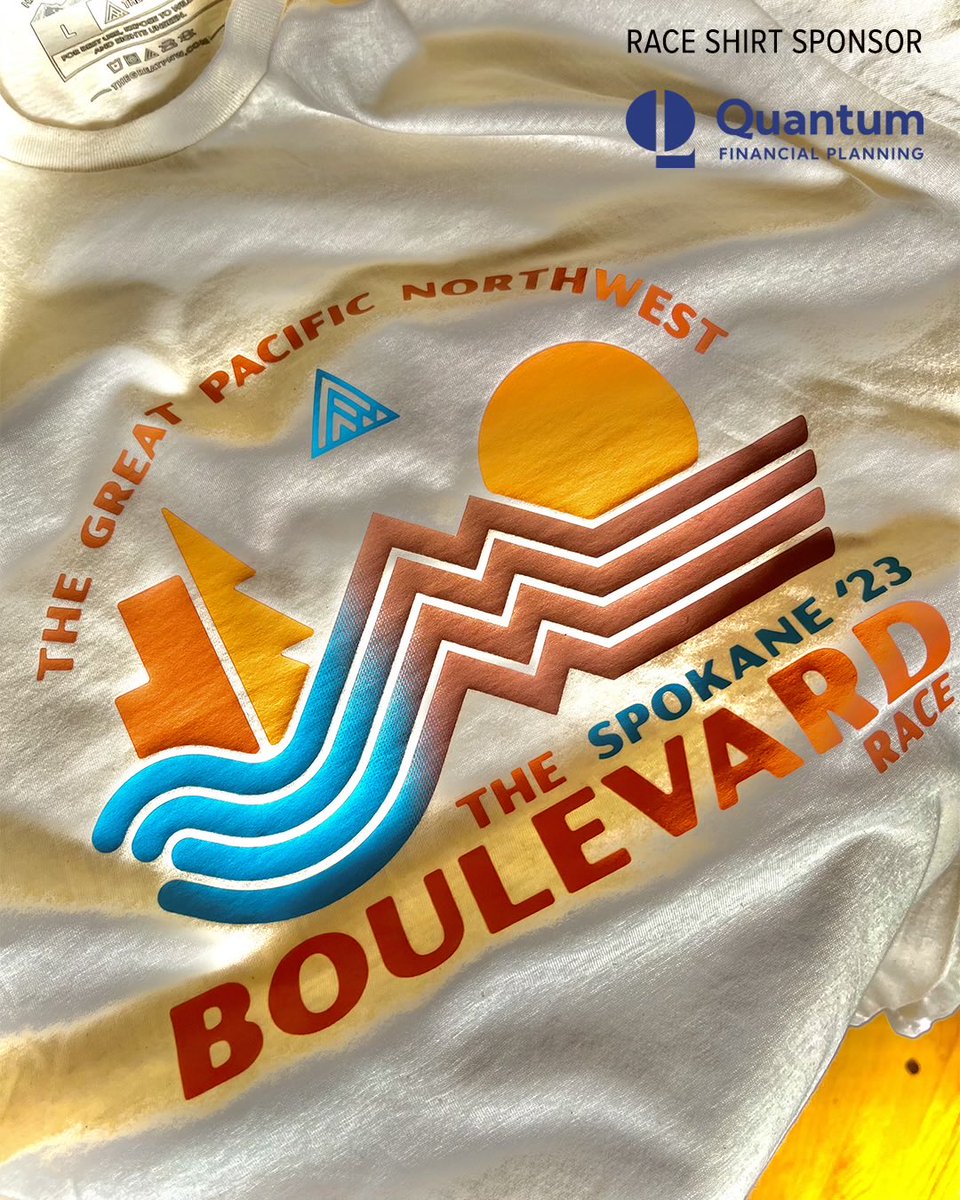 The Boulevard Race shirt reveal!  Designed by the Great PNW.  Get yours at boulevardrace.com
Only $25 #spokane <a href="/PnwThegreat/">ThegreatPNW</a> <a href="/ComCancerFund/">Community Cancer Fund</a>