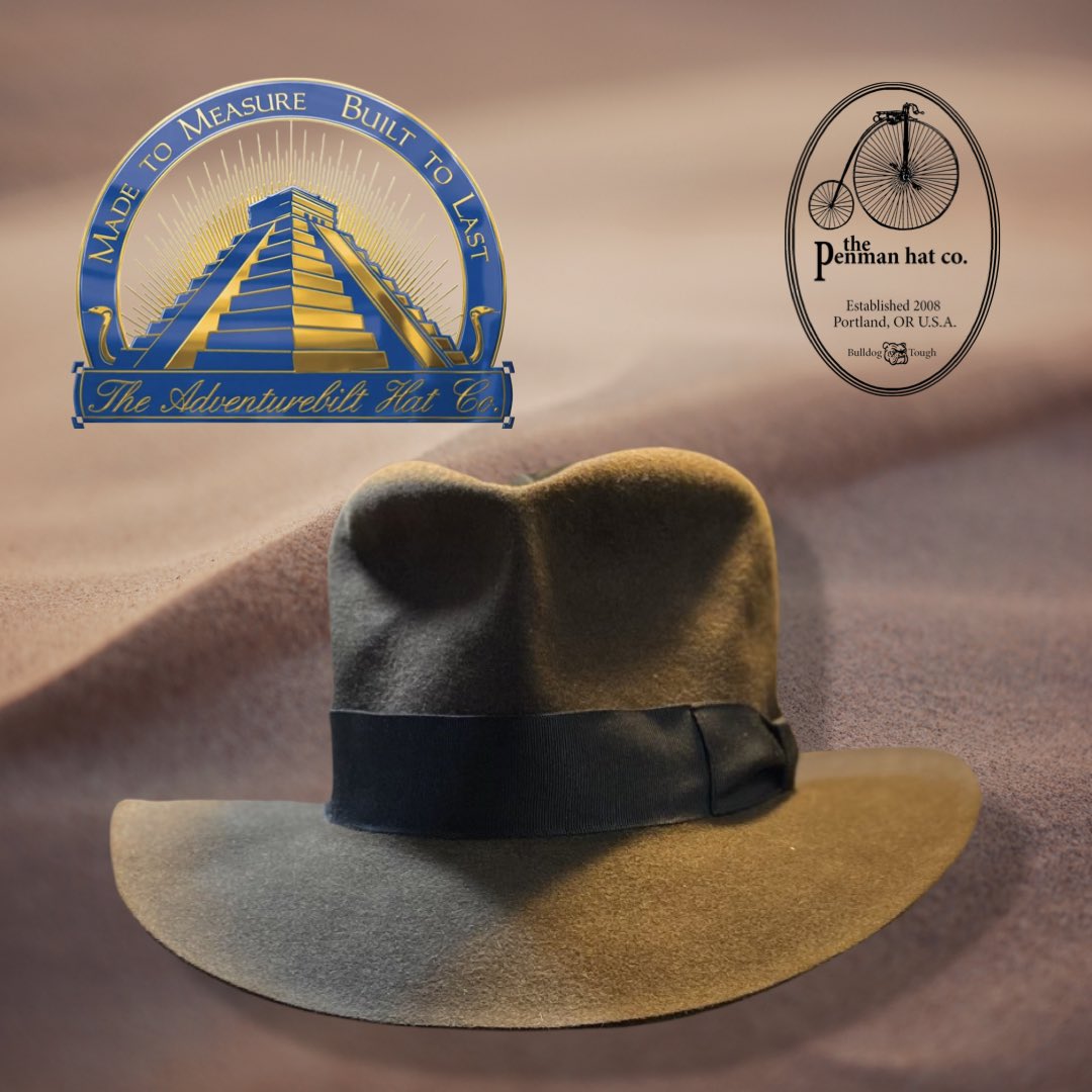 #IndianaJones #raidersofthelostark #fedora #hat #adventurebilthats #penmanhats Quality without compromise #OnlyPenman 

Please share