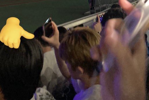 filmhanbin's tweet photo. Hanbin is such a mood at the Bruno Mars concert 😭 https://t.co/aBTboLZOlj