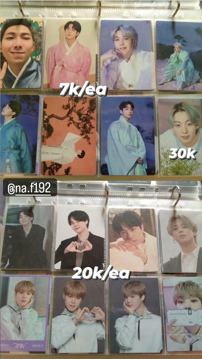 ynwa139's tweet photo. [ Help RT ]
wts//want to sell
BTS PC MPC 

🏠Jateng
✅ Good condi (DM)
✅ Co shopee
✅ Take min 3
✅ Take banyak (bisa nego)
✅ Free pack
Ready Ina 

*Kalo ada yang mau satuan DM aja dulu*

🏷 tag pc mpc namjoon, seokjin,Suga, jhope, Jimin, taehyung, jungkook https://t.co/NWOiZmUw3a