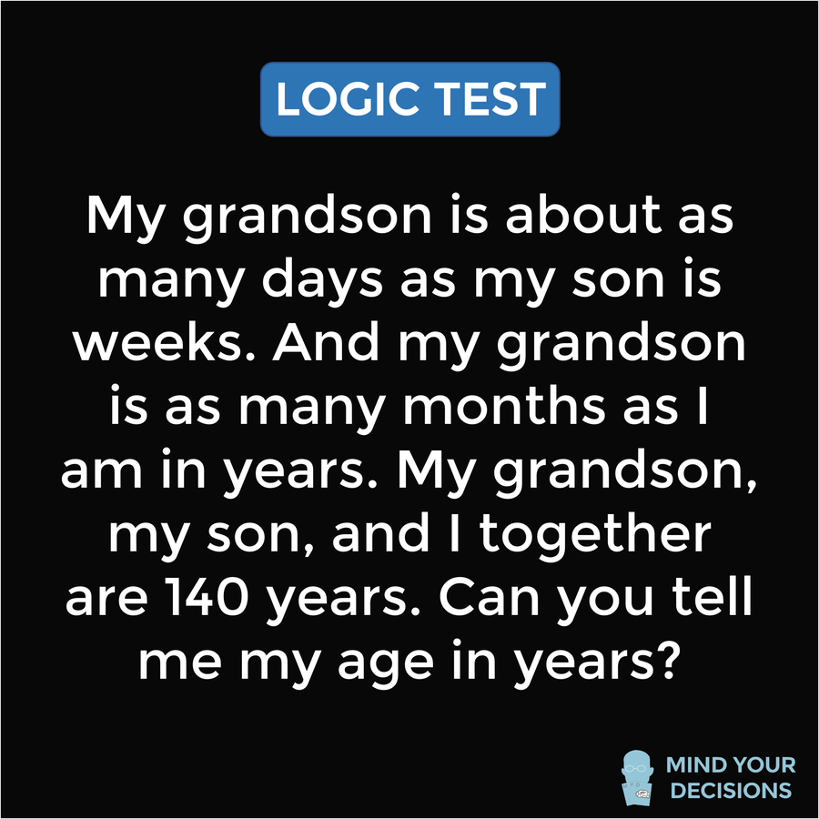 preshtalwalkar's tweet photo. Grandpa's age logic test

Video
https://t.co/q2J68oFdy7

Post
https://t.co/LsjERp7Uct https://t.co/tq8mPXBu9h