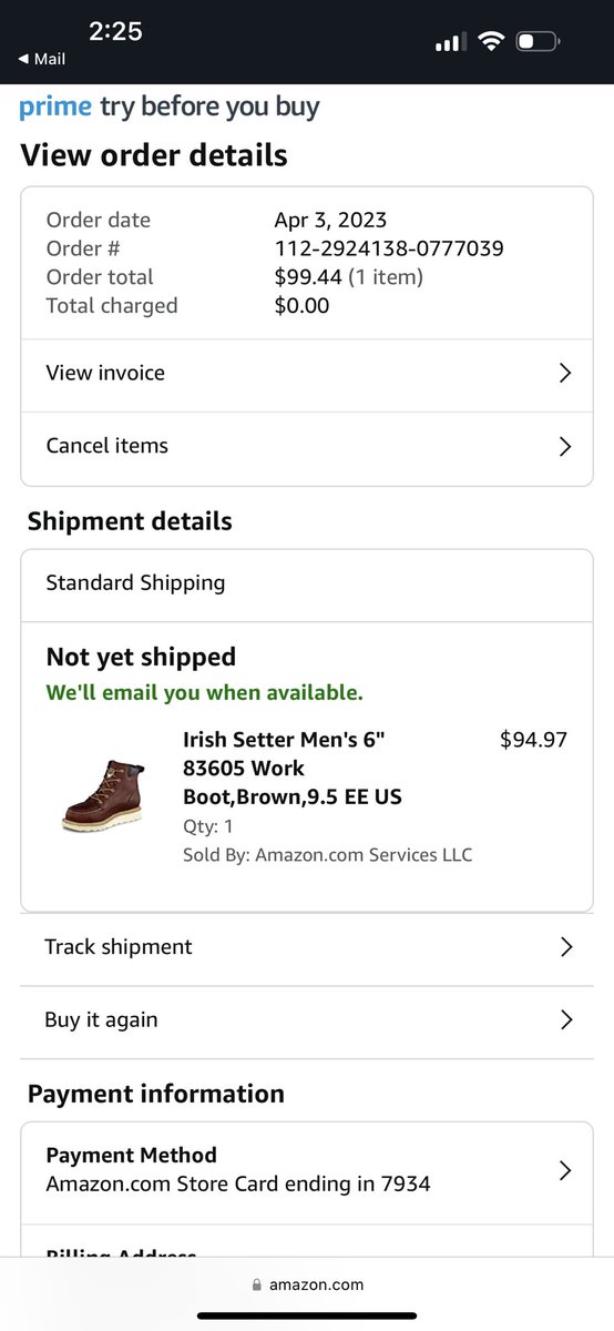 Ching684's tweet image. How is it that I still haven’t received my work shoes I ordered on the April 3rd and it’s June 22 already?! What am I paying $150 Amazon prime membership for? And to cap it off I called in the customer service 3 different days and month but no one can explain why? #amazon