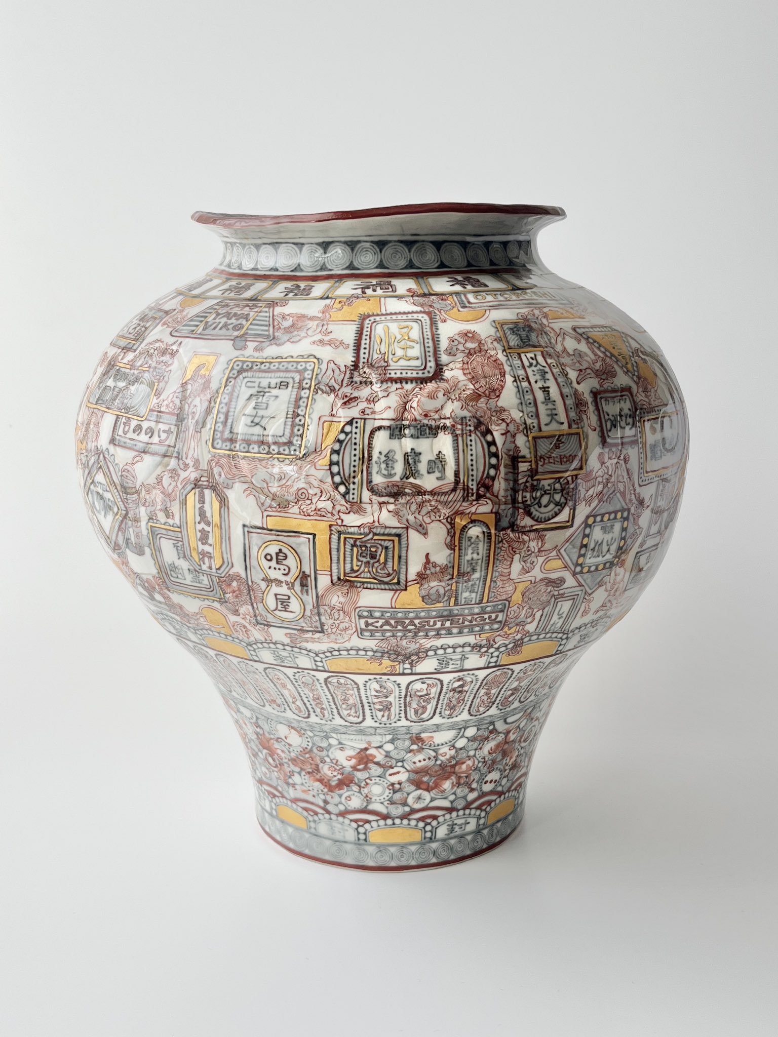 予約販売】本 【値下げ受付中】由良薫子 現代根付 牛乳（色絵、根付