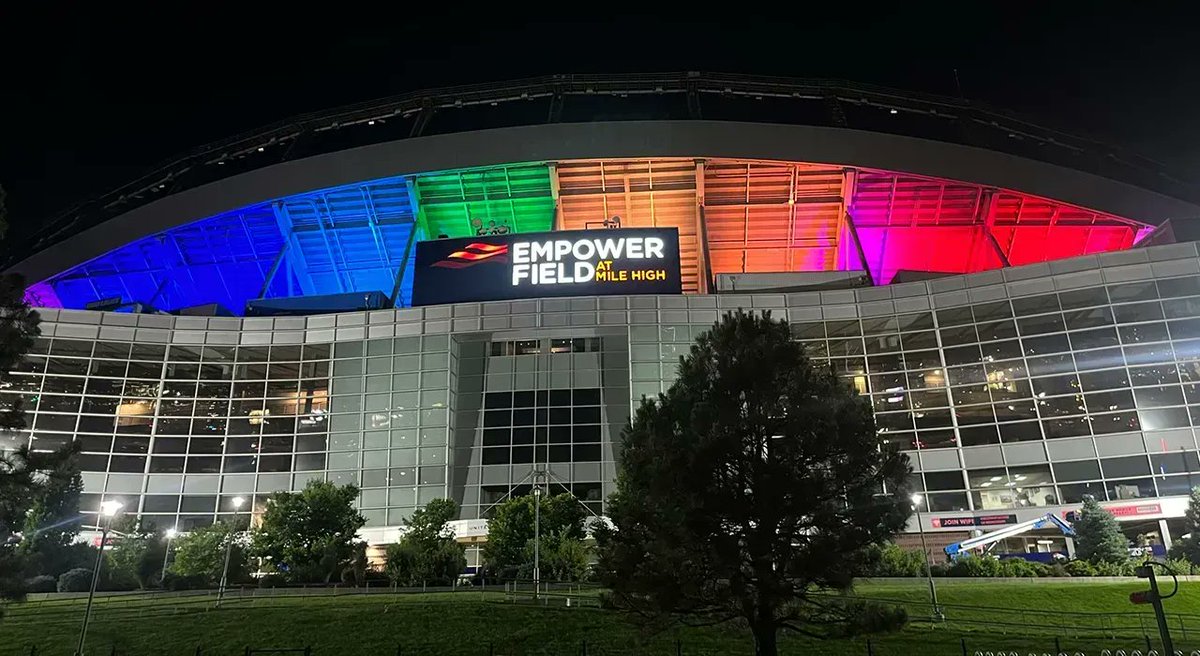 Empower Field at Mile High on X