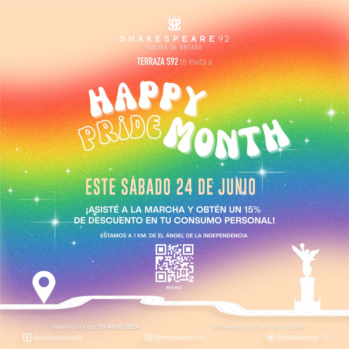 Shakespeare__92's tweet photo. #Shakespeare92 por la igualdad y la no discriminación. Somos consientes de la importancia de garantizar el derecho a la diversidad y la inclusión 
#PrideMonth #Orgullo2023 #OrgulloLGTBI #MesDelOrgullo #LGBT https://t.co/fXBuQXBVda