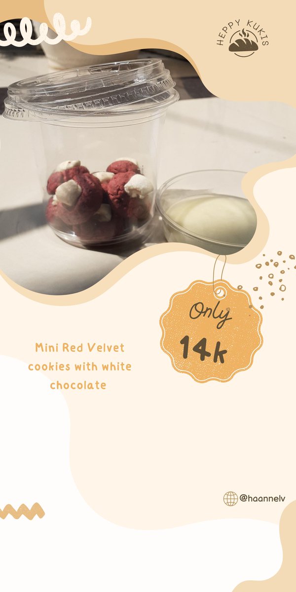 ergibambang's tweet photo. PO Mini cookies red Velvet daerah Cibinong #zonauang #zonajajan https://t.co/t6SPsvosAo