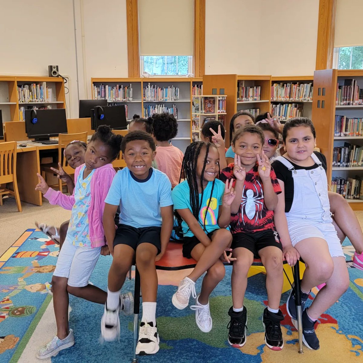 Harlan_Elem's tweet photo. Flashbacks of fun from our Summer Learning Academy 2022. We are so excited about the experiences that this summer will bring. π #LearningAndLaughter β€οΈ https://t.co/RgAE18ukRt