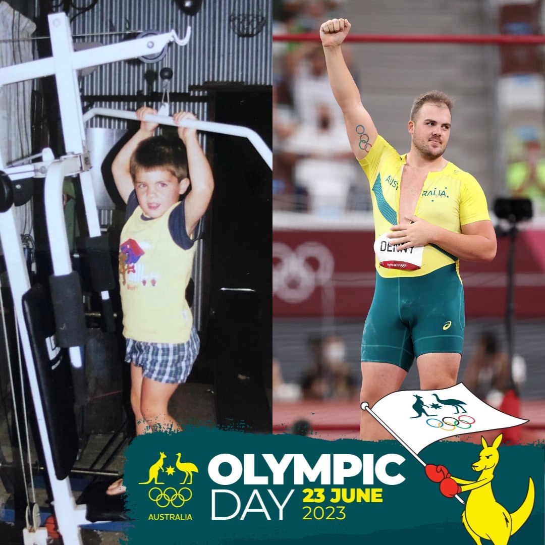 Happy Olympics Day 💚💛 Griffith University has proudly supported over 90 Olympic Athletes and 18 Paralympians achieve sporting success while studying. Bring on Paris in 2024 🙌 #olympicsaustralia #eliteathletes #griffthsportscollege