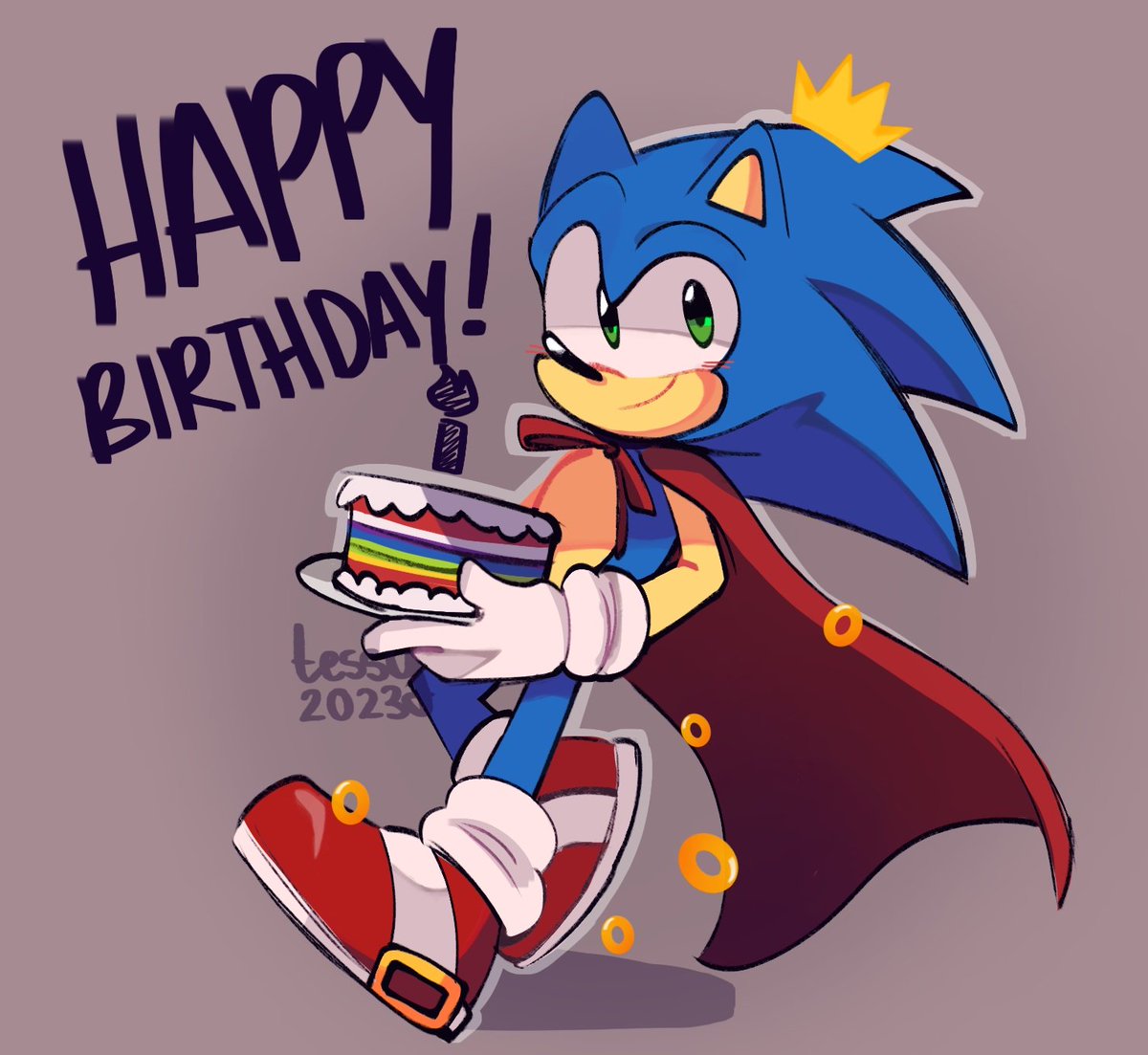 HAPPY BIRTHDAY SONIC 💙✨
#SonicTheHedgehog #Sonic32nd