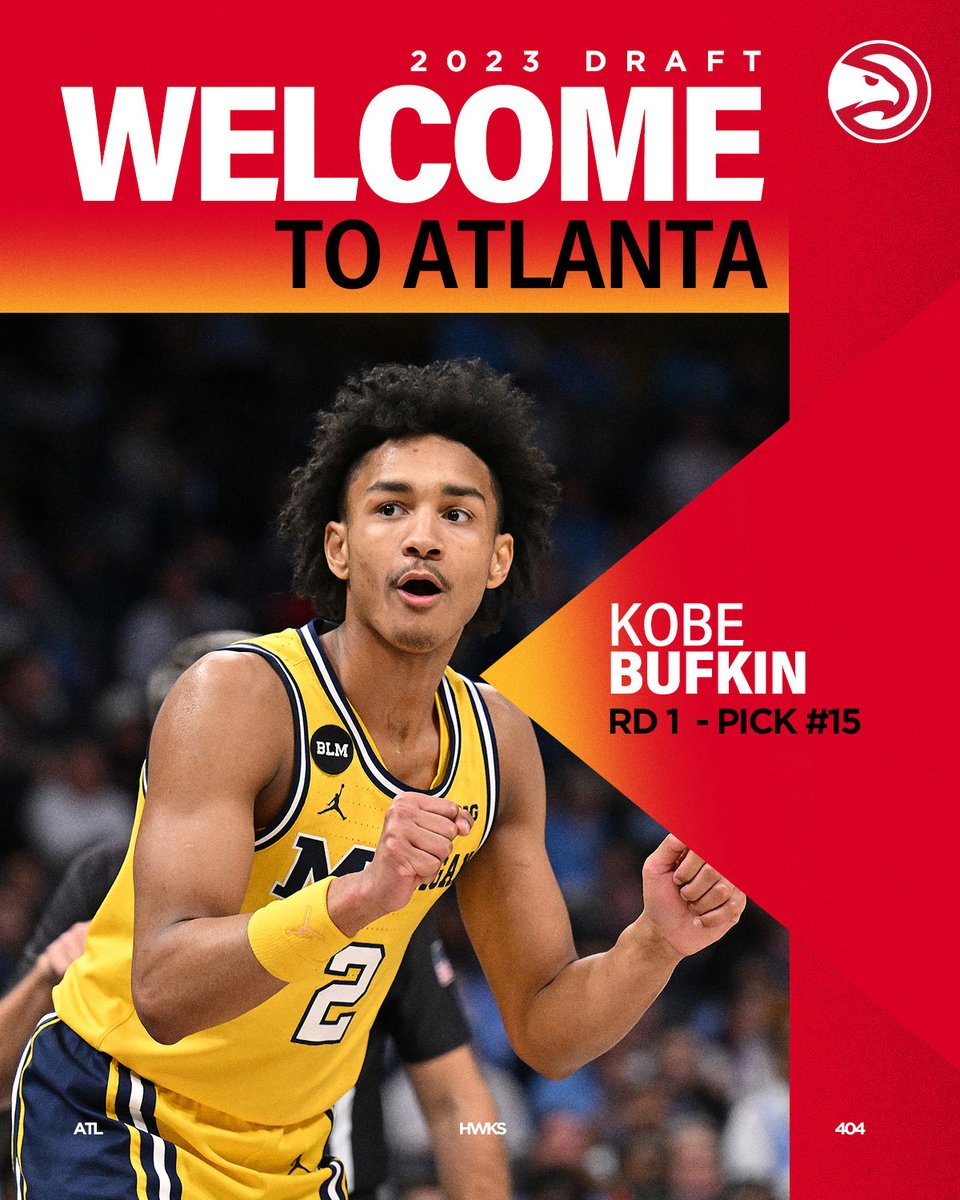 Welcome to Atlanta, Kobe Bufkin!