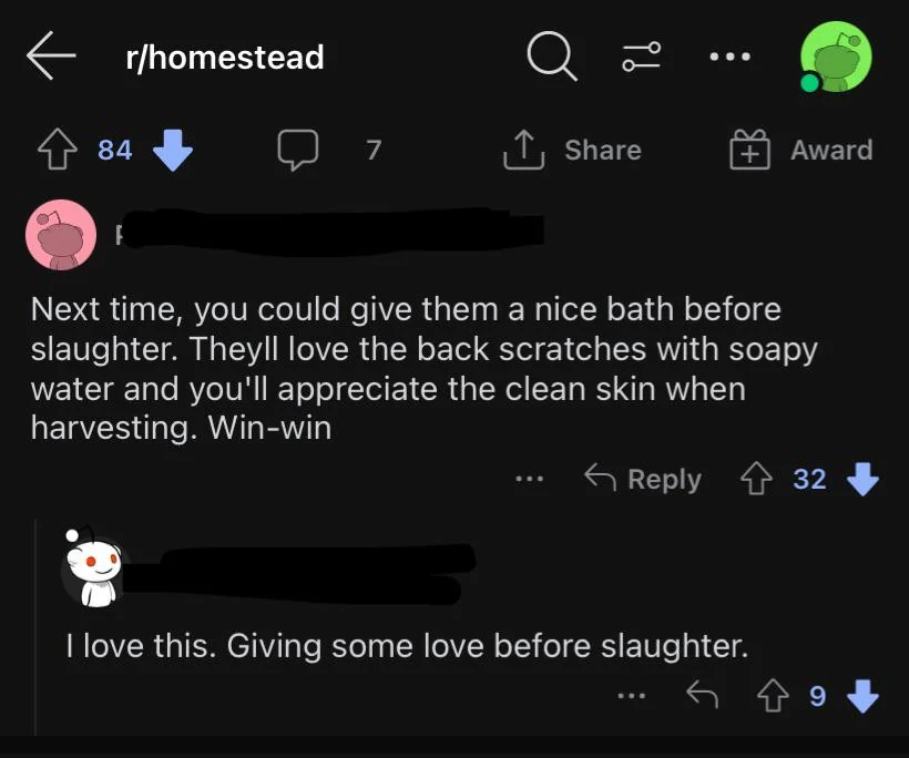 beeaannZzZ's tweet image. Farmers treating their animals like family be like