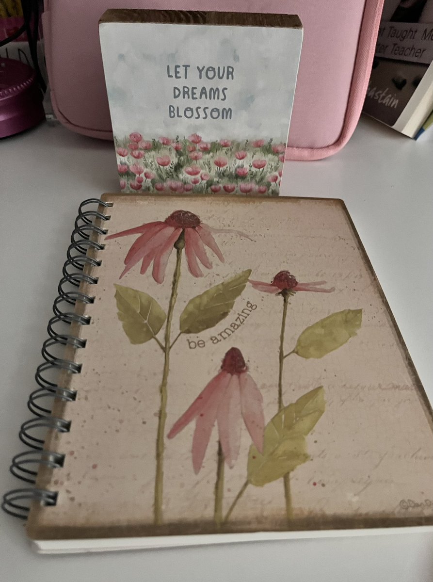 MsJachymiak's tweet photo. This gift from @tvillesupt174 is the sweetest. I met her at a conference today, and she saw that I was working on writing a book. She is the embodiment of a #f4leader. https://t.co/hBH5KV4eh7