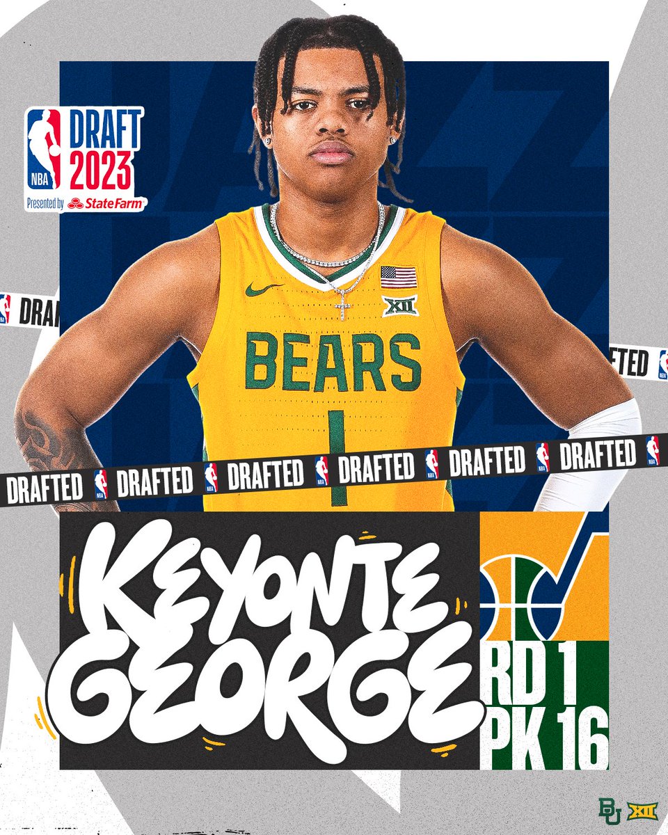 𝙈𝘼𝙅𝙊𝙍 𝙆𝙀𝙔 𝘼𝙇𝙀𝙍𝙏 🔑

@keyonte1george is heading to the @utahjazz!

#SicEm | #CultureofJOY