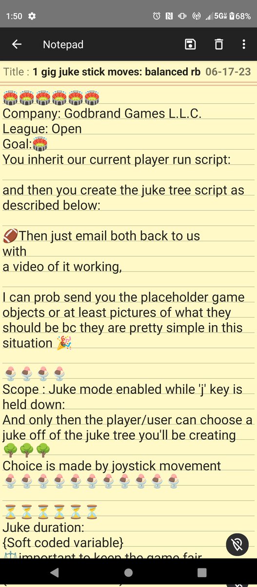 WallyOwi30's tweet image. Game programmers: besides money what kind of things would you like from gigs? I was thinking name in the credits and possibly a portfolio video?
#gameprogrammers #unitygamedevelopers #gamedevjobs