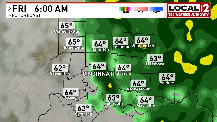 Karaline_Cohen on Twitter: "Rain returns tonight ☔️ Expect scattered