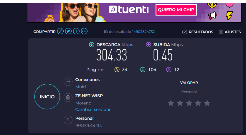 Desde hace mas de un mes que estoy intentando solucionar el problema con <a href="/Flow_ar/">Flow</a>  , todas las noches no tengo velocidad de subida! por ende otra vez no vamos a poder estar.....