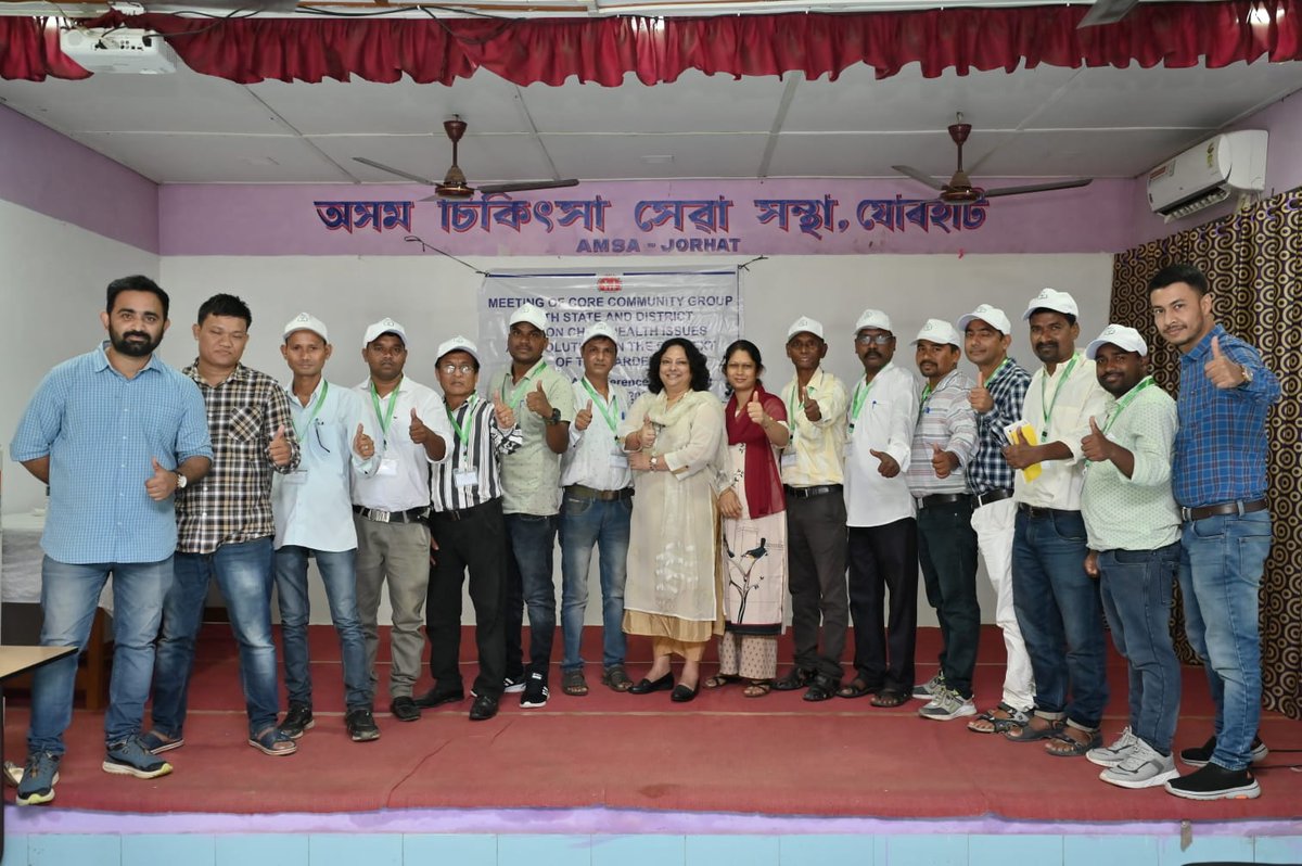 NhmJorhat's tweet photo. Organized core community Group meeting jointly by NHM &amp; Piramal Swasthya-Saksham with selected Health Assistant of tea gardens on Child health issues &amp; solutions in the context of tea garden
Sikha Borthakur,BCC expert from NHM HQ facilitated the meeting.
@PiramalS
@PATH_India https://t.co/ymbQs3KeuP
