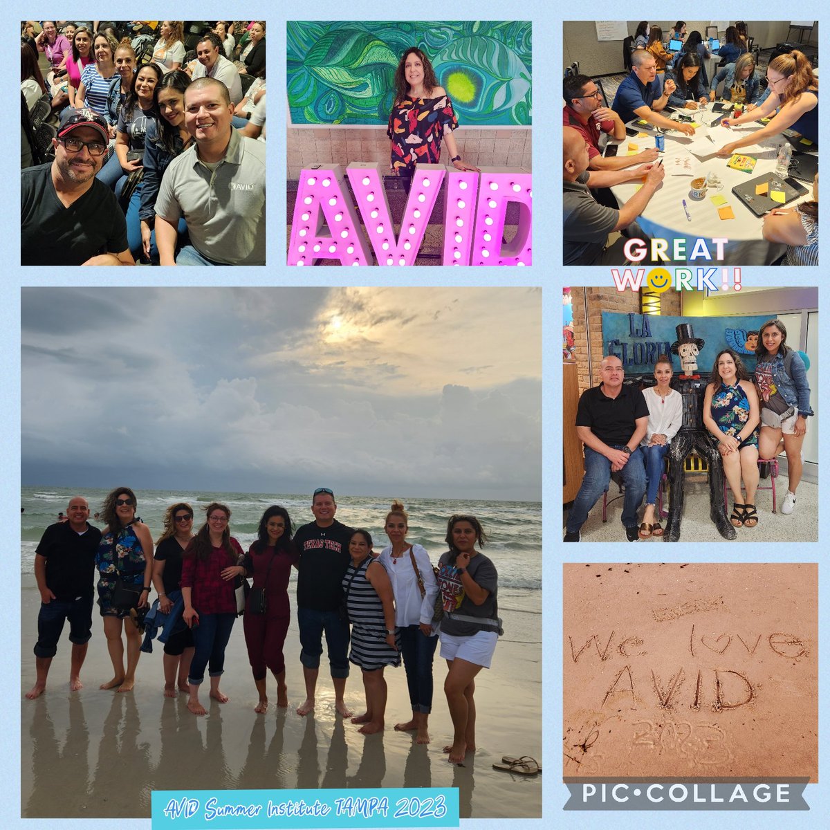 Building a TEAM,  learning new things, and preparing for a successful new school year! AVID SUMMER INSTITUTE TAMPA <a href="/AVID4College/">AVID</a> #AVIDSI2023 #WeAreEnsor
