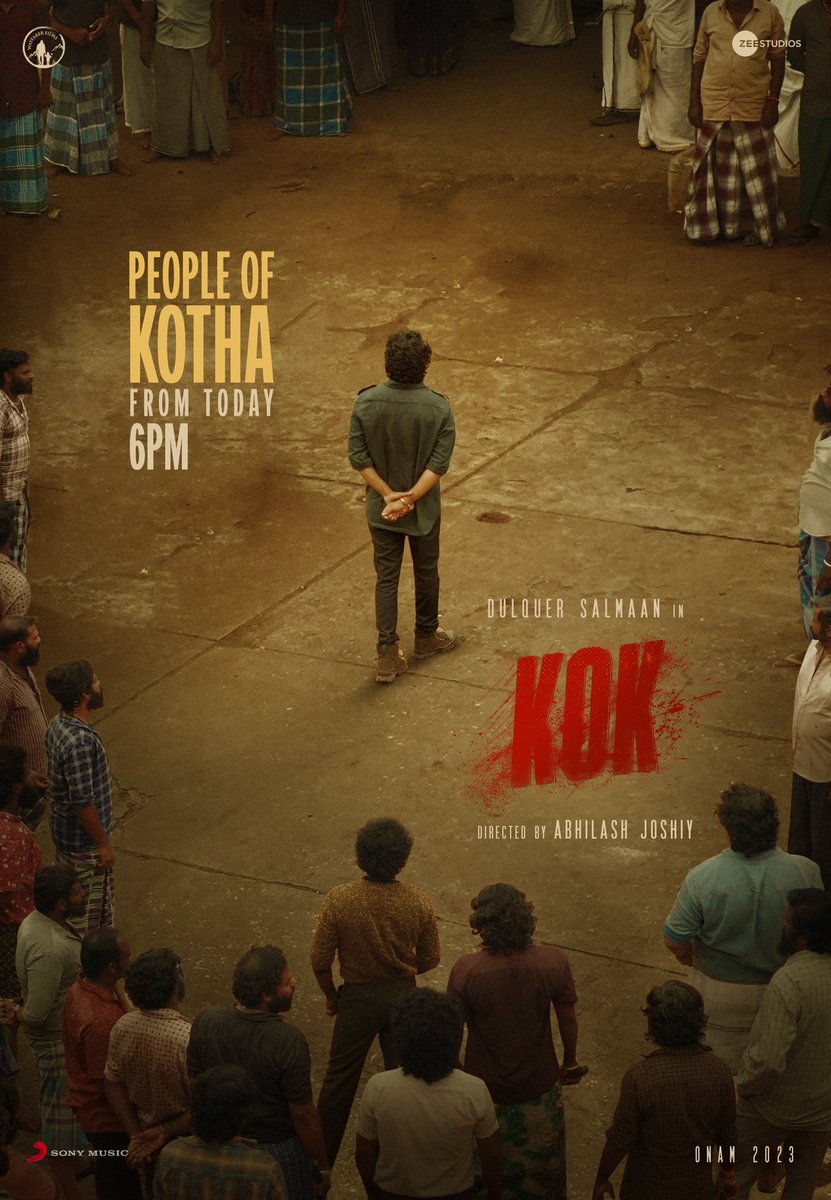 rinojjoju's tweet photo. Step into the World of Kotha ! Tune in at 6 pm for the #PeopleOfKotha Motion Poster release.🔥

#KingOfKotha #KOK #AbhilashJoshiy @NimishRavi @JxBe @shaanrahman @TheVinothCj @ZeeStudiosSouth @DQsWayfarerFilm https://t.co/Kzs0nMKuLj