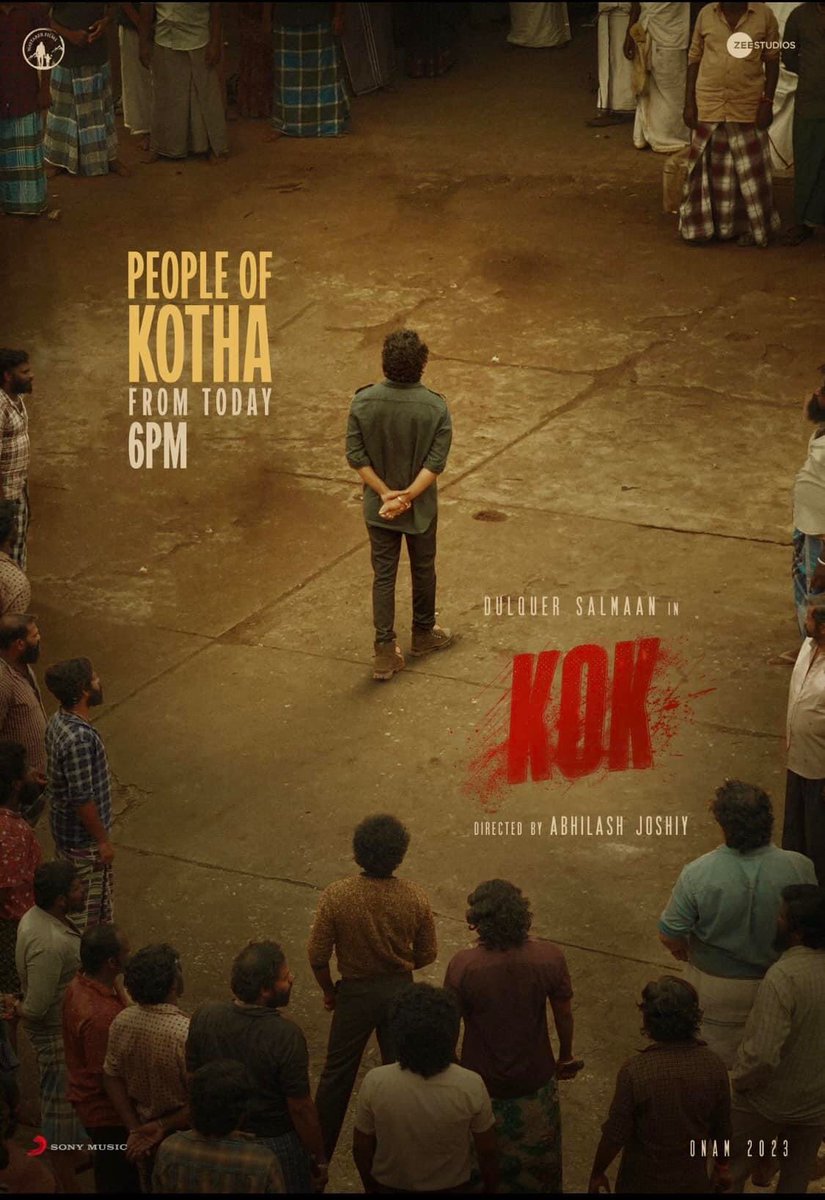TrollMachans's tweet photo. People of Kotha from today 6 PM 

#KingOfKotha Motion poster 

#DulquerSalmaan https://t.co/Gt72fM6rmd