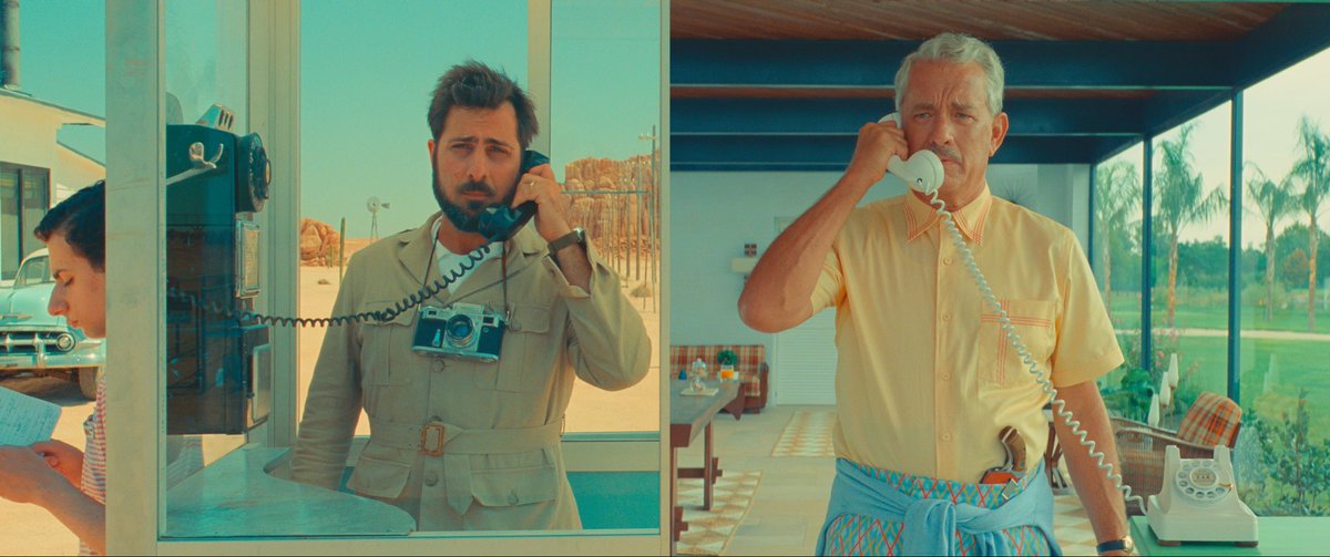 #AsteroidCity is one of Wes Anderson’s most visually stunning movies yet, but suffers from a very thin & conflicting screenplay. It’s a treat for Wes Anderson fans in terms of production design, costume design and visual style, but I really wish we got more in terms of writing.