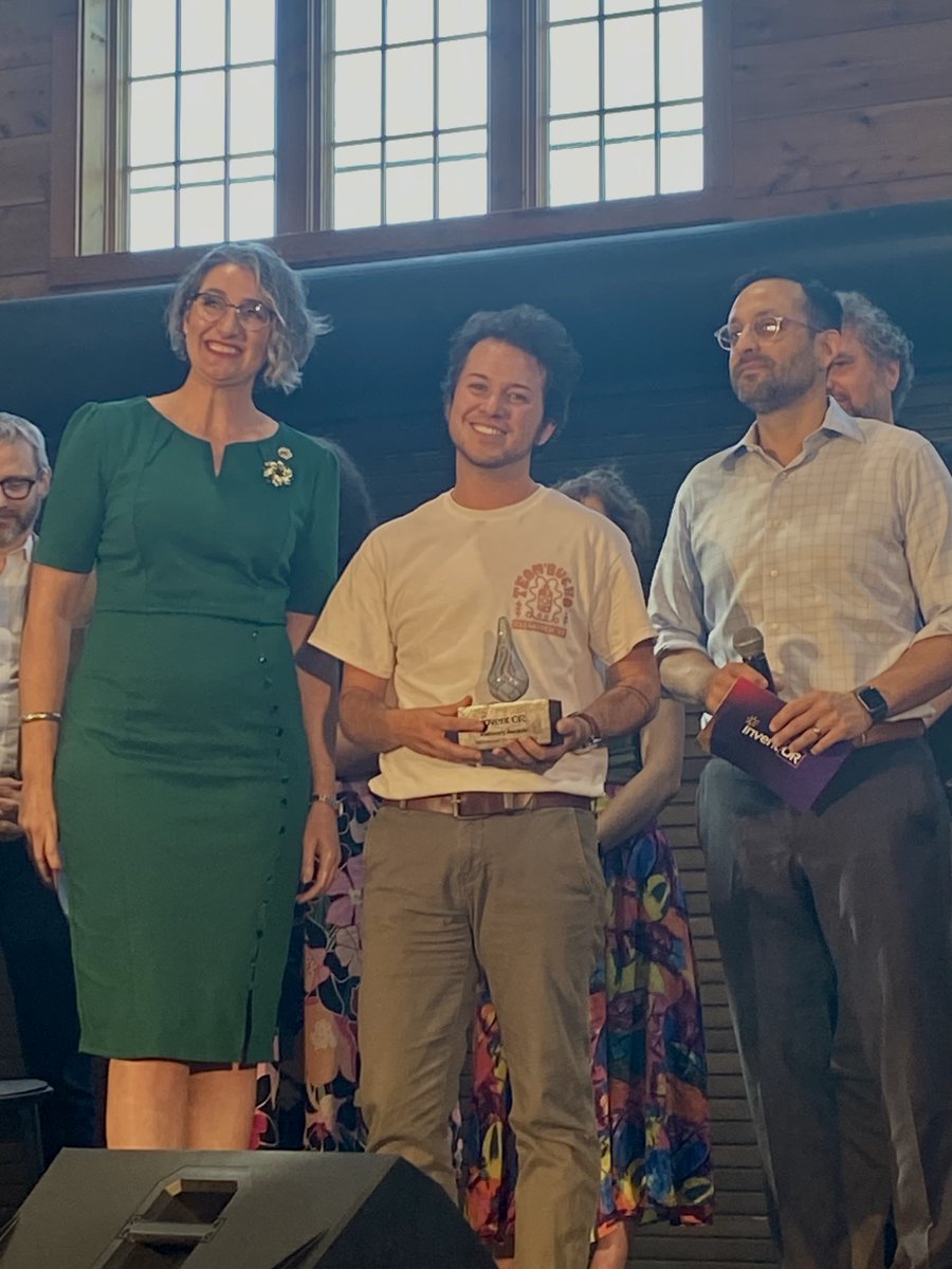 The Visionary Award is awarded to the team that will significantly transform humankind and/or the planet for the better; this year's winner is Team 'Bucha!