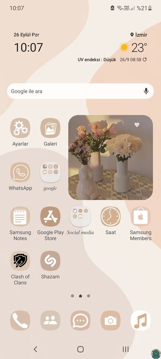 💚 yang homescreen-nya kayak gini pap dong, mau cari inspirasi hehe cr. pinterest